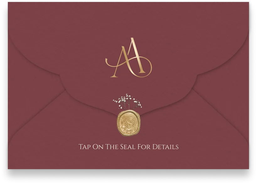 Sealed envelope. Tap on the seal for details